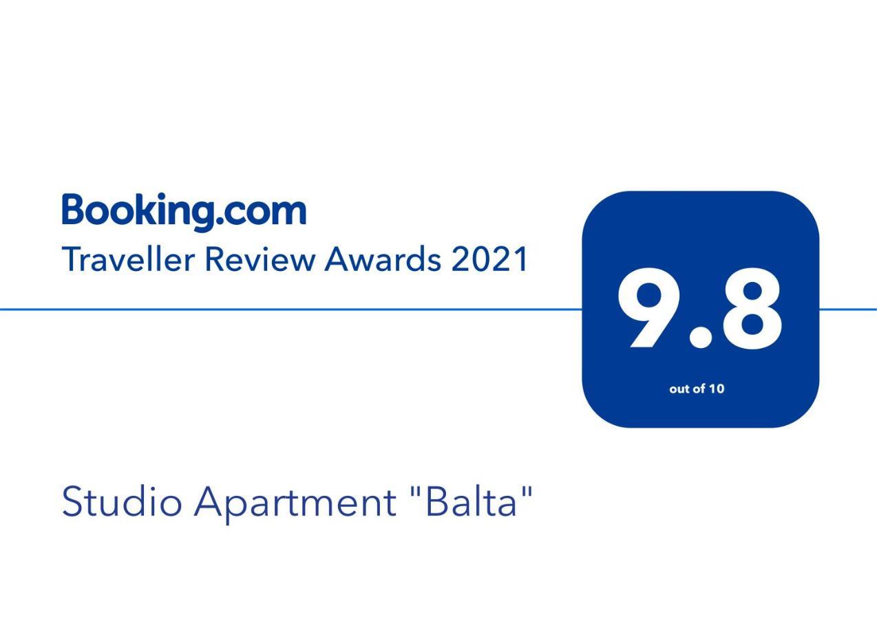 Studio Apartment "Balta" Palanga Exterior foto